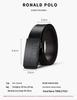 Platinumstone Men's Genuine Leather Belt - Automatic Buckle, Business Casual, in Stock.