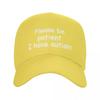 Per favore, sii paziente, ho l'autismo Cappello Adulto Popolare Cappello da Papà Cappellino da Trucker Operaio Cappello da Pesca Cappellini Snapback Cappellini da Baseball Estivo