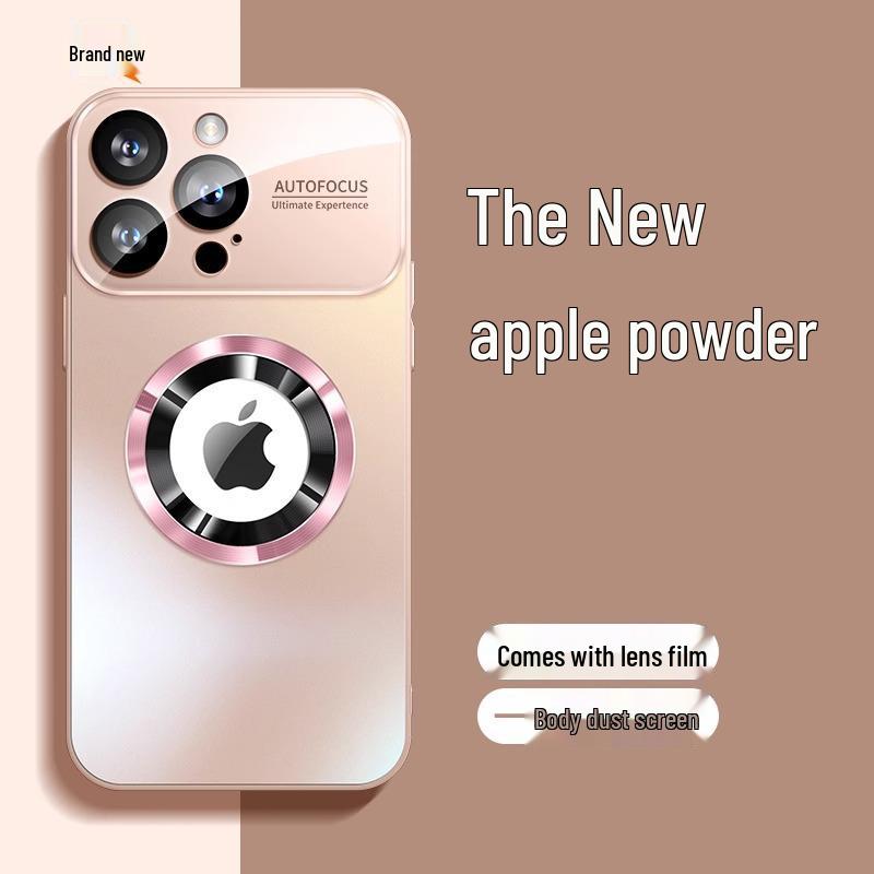 iPhone 15 AG jäätunud suure aknaga magnetilise iminapaga kaitseümbris Apple 14 Pro/12P jaoks