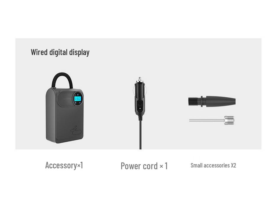Multifunctional Portable Wireless Car Tire Inflator: Emergency Electric Air Pump