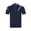 Mens Golf Polo Shirt Quick-Dry Breathable Short Sleeve Tee Outdoor Sports