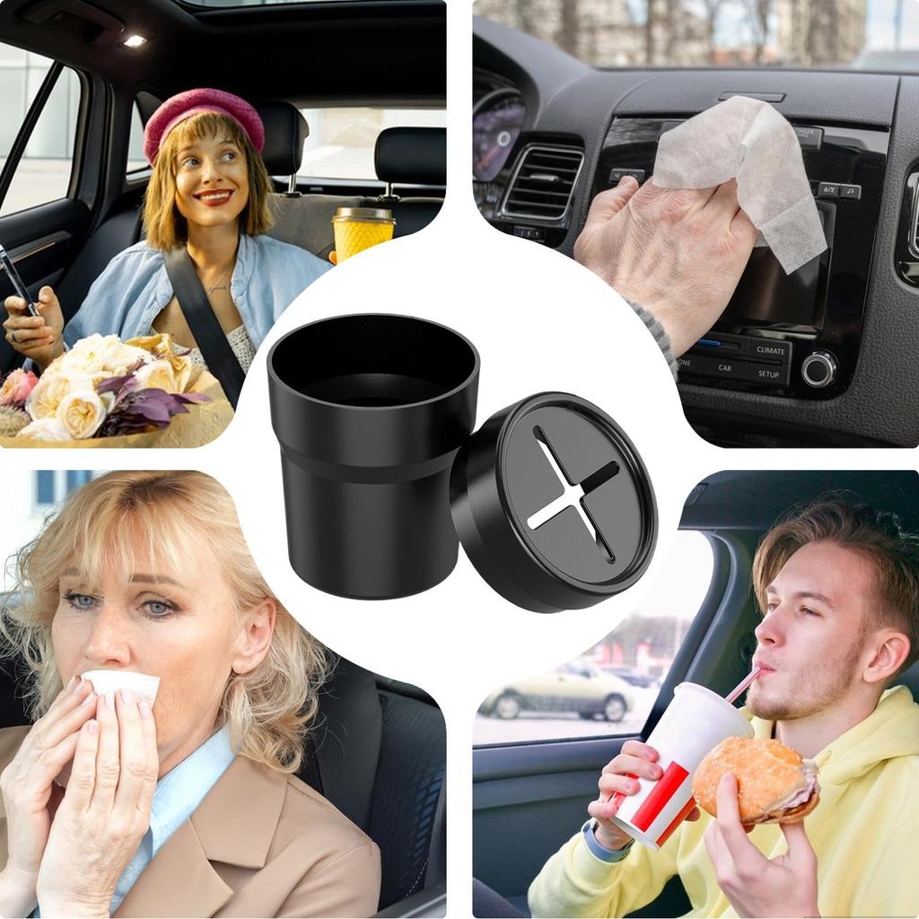 Car Trash Cup Holder - Trash Cup Holder, Auto Trash with