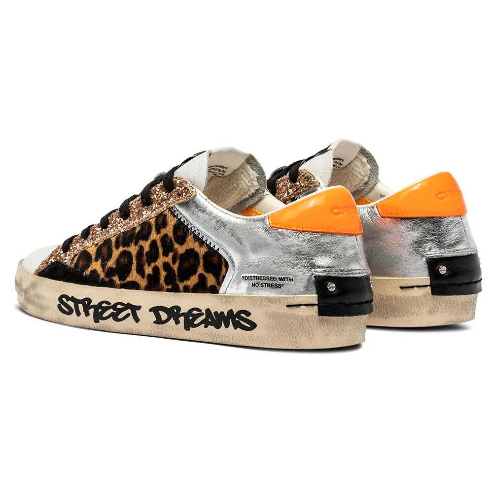 Crime London Distressed Sneakers