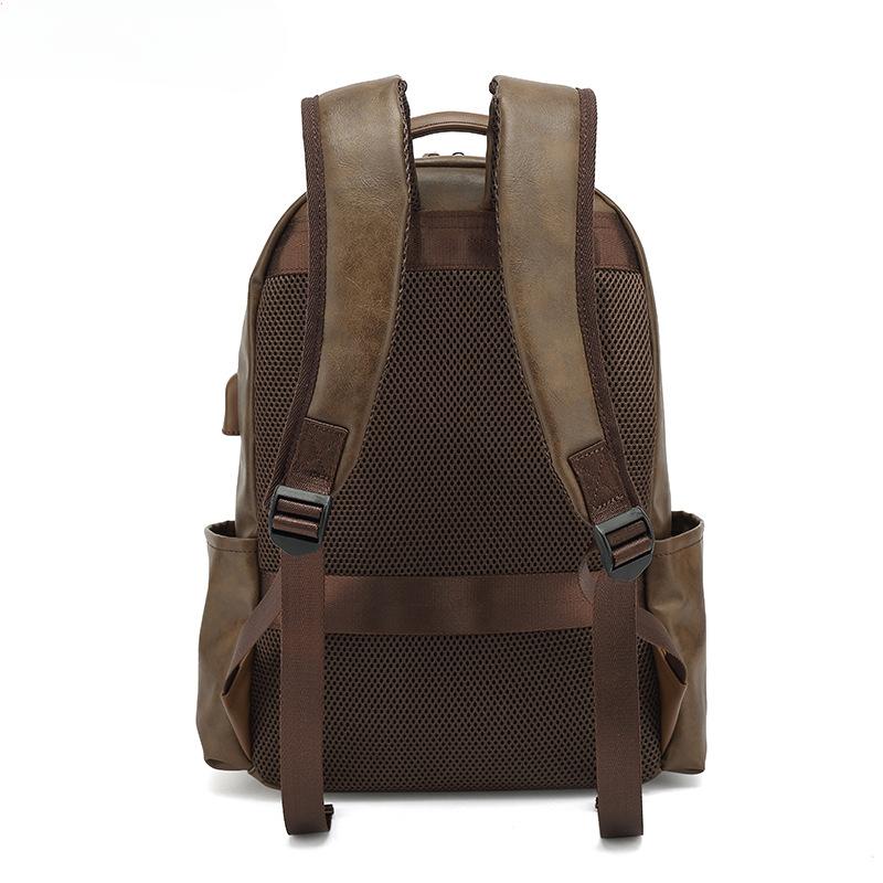 Men's Casual Schoolbag Shoulder Bag Backpack Men's Backpack Fashion Waterproof Popular Travel Backpack
