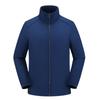 Logo-Printed Stand Collar Jacket: Outdoor Windbreaker for Spring/Autumn, Trendy Chinese Style Workwear for Mountaineering