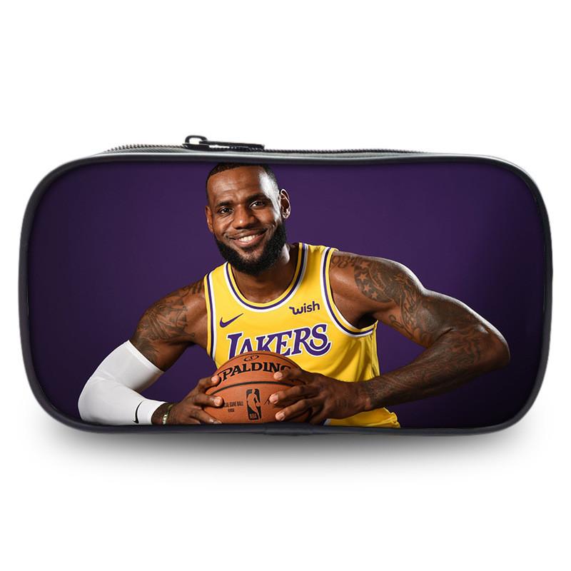 Trousse NBA Allstar Sac de Rangement Grande Capacité en Nylon pour Étudiants et Usage de Bureau