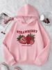 Y2k Erdbeere Lustig 90er Hoodie Kinder Kinder Sweatshirt Kapuzenpullover für Jungen Mädchen Herbst Frühling Lässige Hoodies
