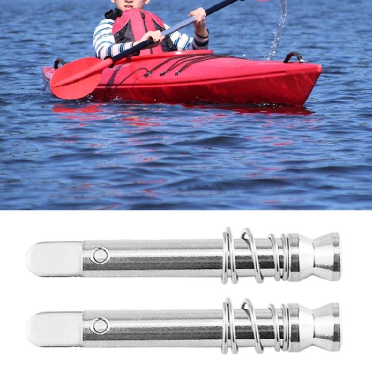 316 Rostfritt Stål Snabbkopplingar Biminitopp Pin Fjäder Marina Säkerhetsnålar