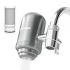 Vortopt Faucet-Mounted Water Purifier, Stainless Steel, 5-Stage Filtration, NSF Certified, PFOS/PFOA Removal, Energy-Saving, High-Flow Design, 3-6 Mon