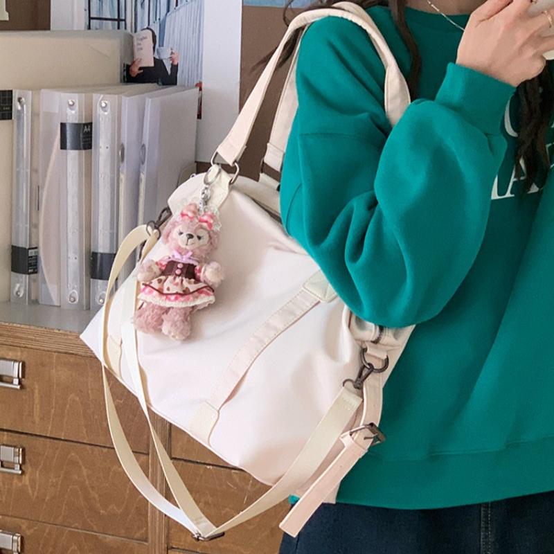 Handheld Travel Bag for Women, New Korean Casual Tote Bag, Large Capacity Crossbody Bag, Luggage Bag