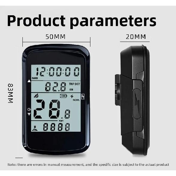 Wireless Bicycle Computer Touch Screen Bicycle Computer Mountain Bike Speedometer Cadence Sensor Gps For Bike Bike Accessories