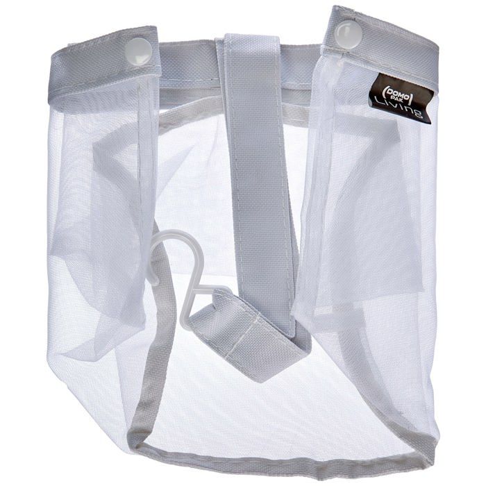 Panier à Pinces - Domopak Living - Blanc - Diamètre 20 cm - 20 Pinces Incluses