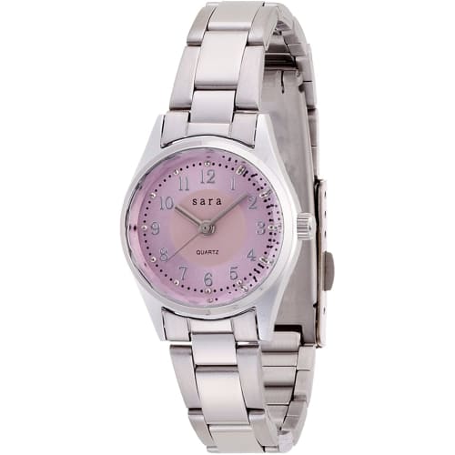 

Fieldwork Women s Analog Petite Metal Watch, Purple with Metal Band, Silver, ST052Fp-7