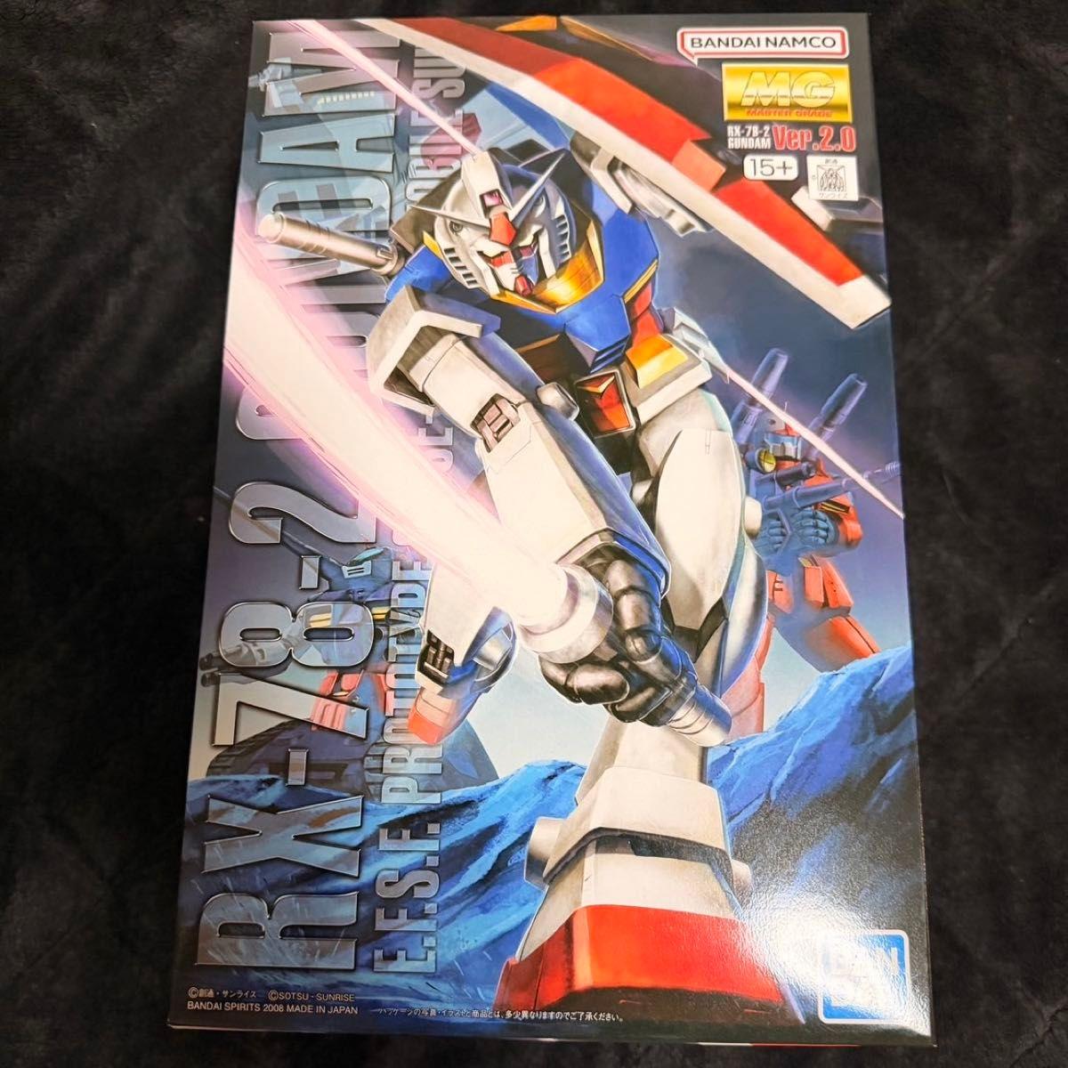 Б/у MG RX-78-2 Гандам Ver2.0 Ганпла Мобильный доспех Гандам Несобранный Master Grade