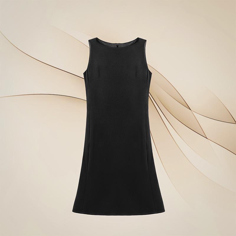 

JH-8 2024 Кристальное платье русалки без рукавов черного цвета M