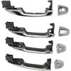 CHROME Outside Door Handle Fit For Toyota Hilux Revo 2015-2020 Fit For Toyota Innova 2015-2022