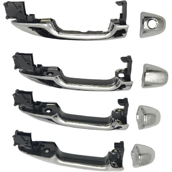 

CHROME Outside Door Handle Fit For Toyota Hilux Revo 2015-2020 Fit For Toyota Innova 2015-2022