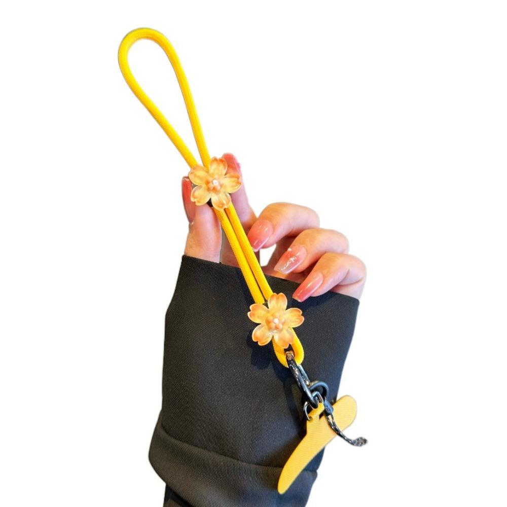 Anti Loss Mobile Phone Strap Cherry Blossom Cell Phone Chain Mobile Phone Lanyard  Women/Lady/Girl