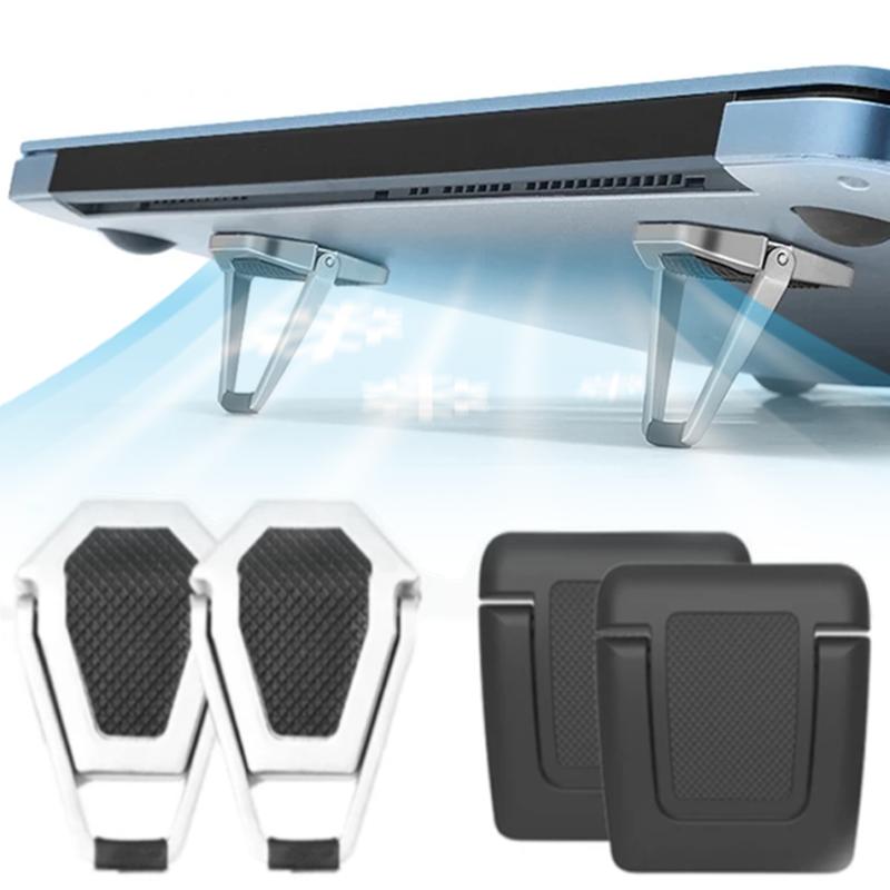 

Metal Foldable Laptop Stand Ultra Thin Notebook Cooling Computer Bracket For MacBook Pro Dell Lenovo Universal Desktop Holder