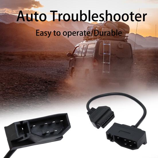 7 Pin Connector Adapter OBD1 To OBD2 Diagnostic Scanner Cable Adaptor for Ford