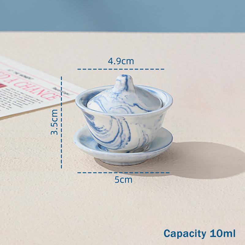 Mini Kung Fu Herbata Czajniczek Filiżanka Chiński Ceramiczny Czajnik Dekoracja Domu Kubek do Kawy Urocza Ceramika Biurkowe Ozdoby