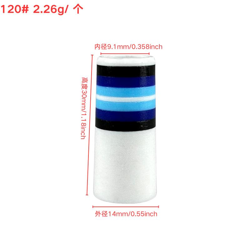 Suitable for Golf Sand Bar/digging Rod Rubber Sleeve 120 #9.1mm * 30mm * 14mm Colorful Rubber Sleeve 2026