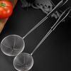 4Pcs Ergonomic Hot Pot Strainer Spoon Stainless Steel Kitchen Colander Filter Sieve for Tea Coffee Oil Water Drainage Cooking