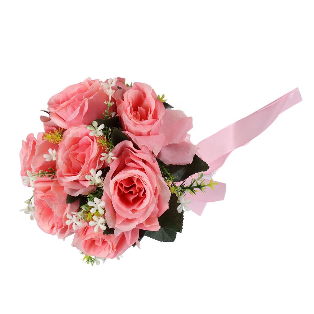 Artificial Wedding Bouquet Silk Flower Simulation Bouquet for Holding Flowers