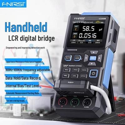 Multimètre numérique LCR intelligent portable FNIRSI LC1020E pour le test de résistance, d'inductance et de capacité