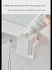 Punch-Free Japanese Wall-Mounted Bathroom Set: Toothbrush Holder & Mouthwash Rack
