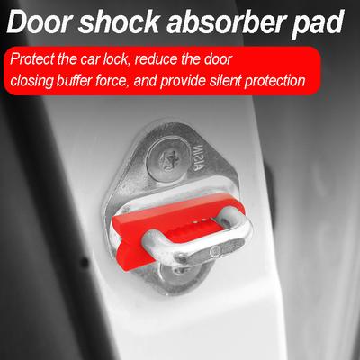 Universal Car Door Lock Damper Buffer For Toyota Nissan VW Hyundai KIA Peugeot Deadener Seal Shock-Absorbing 2004 2020 2025 2025