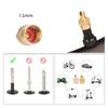 10Pcs Tire Valves Stem Caps Replacement Copper Auto Tyre Stem Cover Dust Cover Car Motorcycle Tire Valves Caps Enduring