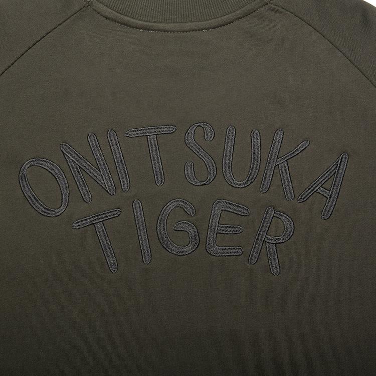 ONITSUKA TIGER Sweat Top Casual Round Neck Pullover Sweatshirt Unisex Tops 2183B537-020