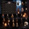 Halloween-Adventskalender mit Acrylkomponenten für den Countdown zum Feiertag Geschenk