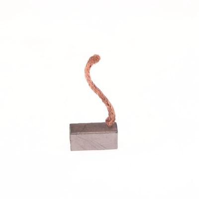 4 ks DIY príslušenstvo 6X6X12mm Uhlíkové kefky elektromotora Náradie Dúchadlo Ventilátor Grafitové kefky