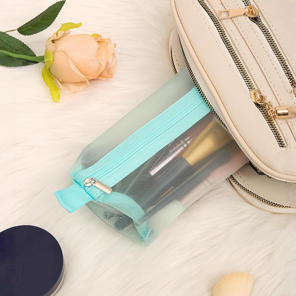 Detachable Makeup Bag Simple Women's Foldable Travel Cosmetic Storage Organizer Wash Bag Toiletry Bag