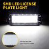 1PC Canbus White 18SMD Auto Rear Led License Plate Lights Lamp Fits For Renault Dacia Sandero II After 2012 No Error