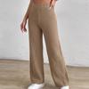 Women's Casual High Waist Straight Wide Leg Pants
