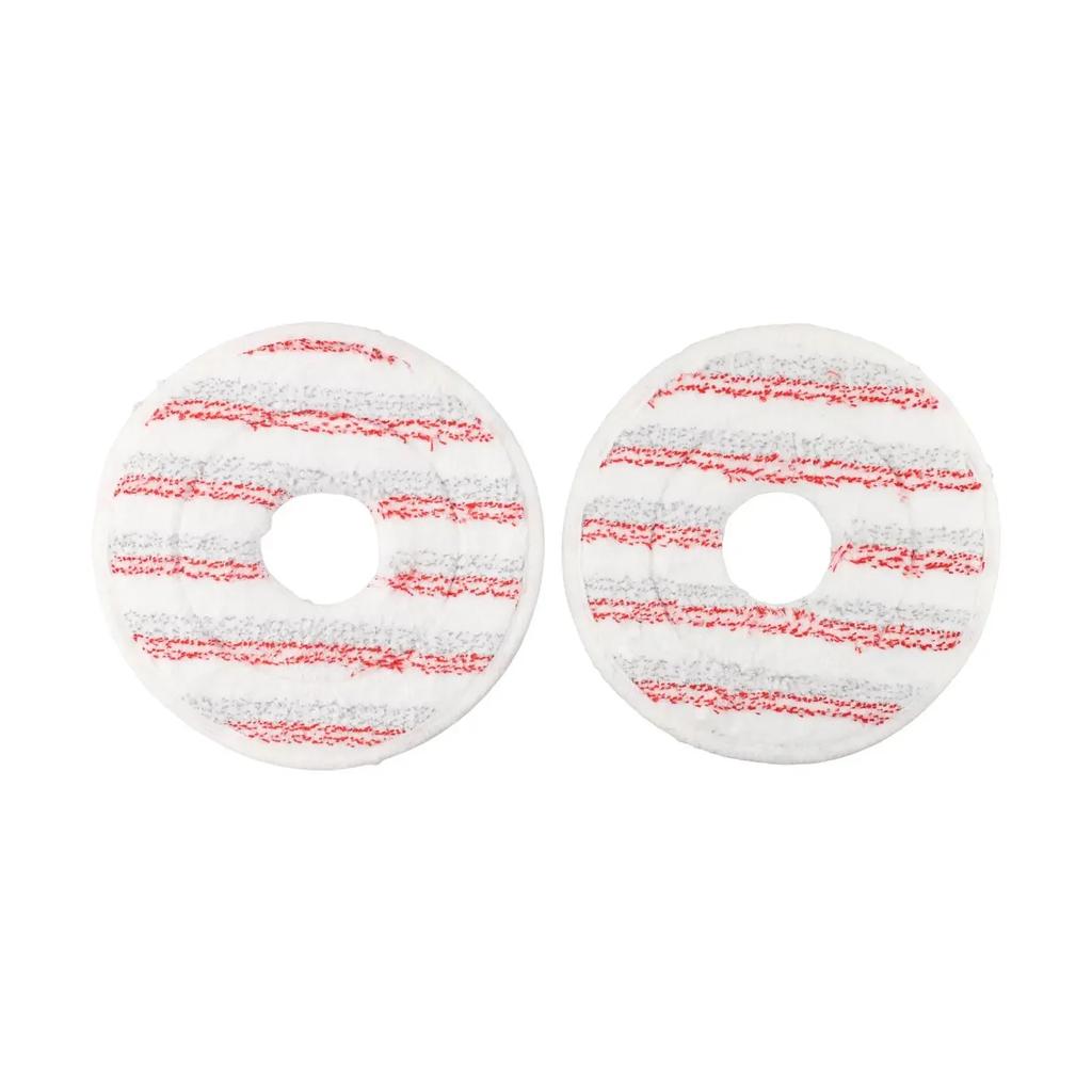 2 Pack Microfibre Washable For& Clean Mop Refill Accessories Robot Vacuum Cleaner School Bag Cleaning Robot Rotating Mop