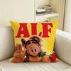 Tv Series Alf Cushion Cover Natural Linen Pillowcase Set, All-In-One Decor For Sofa, Bedroom & Chair