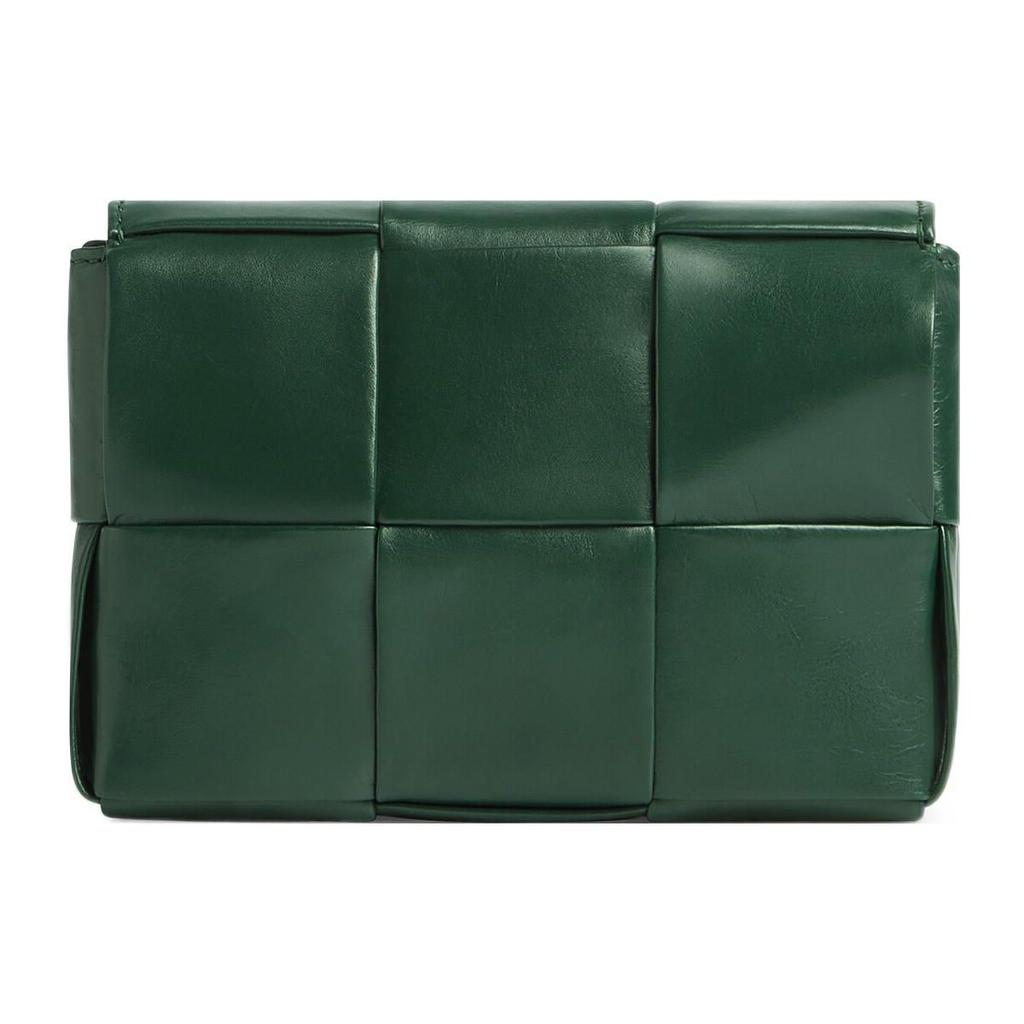 Bottega Veneta Mini Cassette Bag Raintree/Silver Men Shoulder_bags Grey 667048-VCQ72-3061