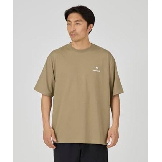 Snow Peak Standard Logo T-Shirt Soft texture Short sleeve Basic Mens Womens NSD-TS-25AU003