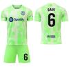 2024-25 Barcelona Green Second Away Jersey #9 Lewandowski #19 Yamal Football Jerseys