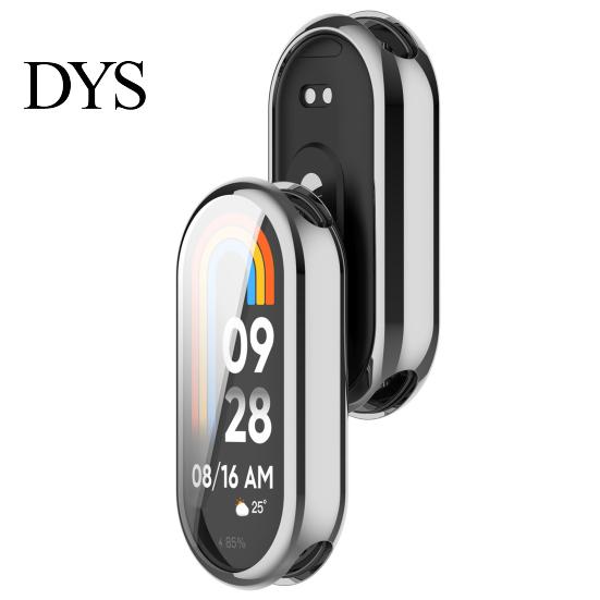 Watch Screen Protector Case Cover Scratch-proof Impact-Resistant Full Coverage Protective Ultra-Thin for Xiaomi Mi Band 8