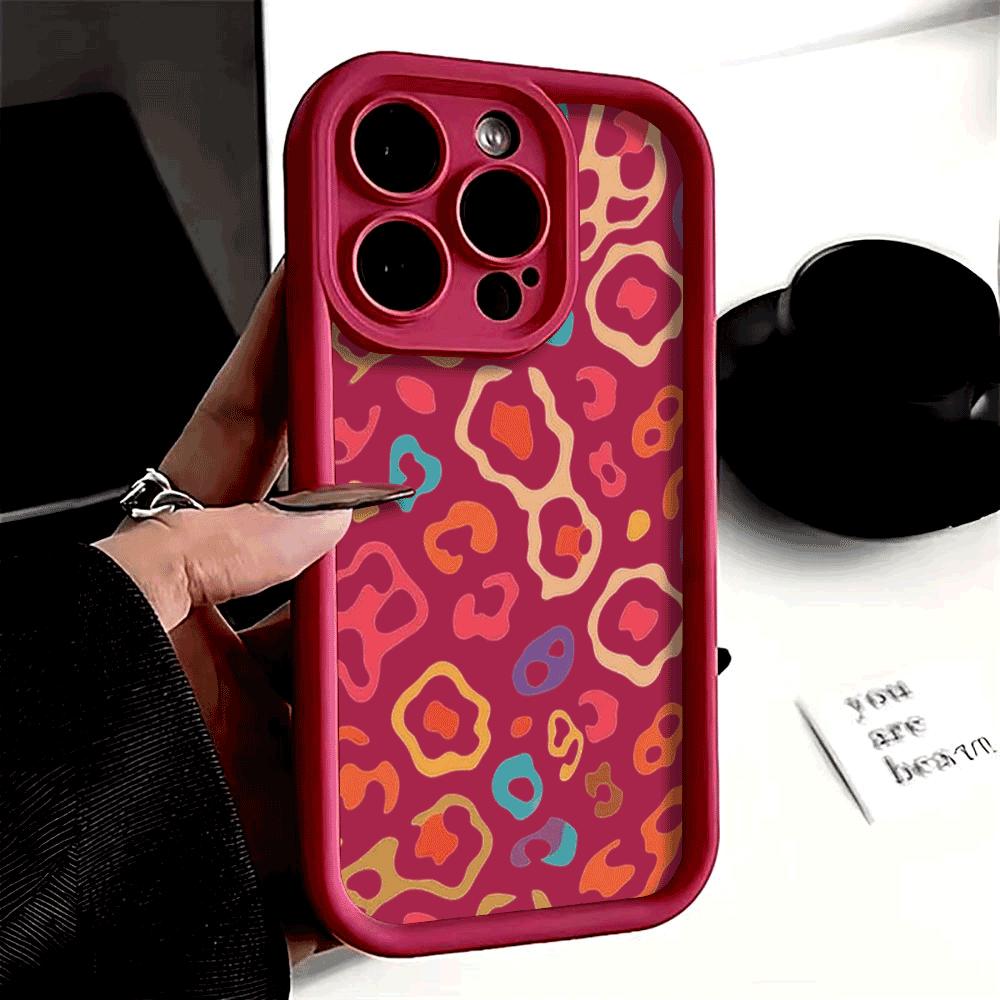 Fashionable Colorful Pattern Shockproof Phone Case for Xiaomi Redmi Note 14/13/12/11/10/ Pro/Plus Raised Camera Protection Cover