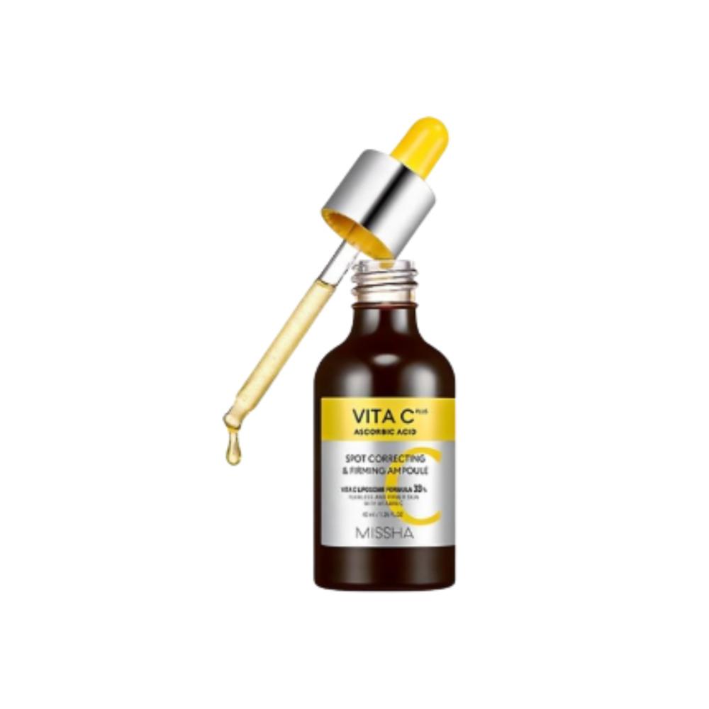 

MISSHA Vita C Plus Spot Correcting & Firming Ampoule Brightening & Elasticity Serum 40ml 1pc