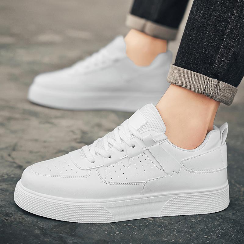 Men's Fashion Casual Low Top Skateboarding Shoes Boys Comfortable Sneakers Male Students Trending Soft Sole Classic Breathable Gym Non-slip