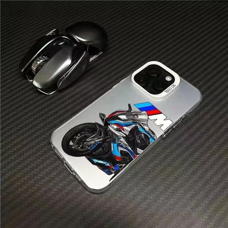 For Bmw M Power Logo M2 M4 M5 M6 Car Phone Case For IPhone 17 Pro Max 16 15 14 Pro Max 13 11 X Xs Xr 8 7Plus Phone Shell Sticker mkhr65