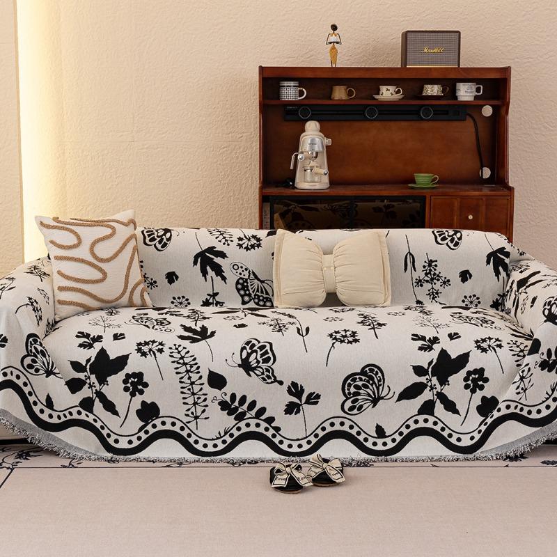 Retro Light Luxury Sofa Towel Popular Simple New Sofa Cushion Sofa Blanket a Whole Full Cover Sofa Cover