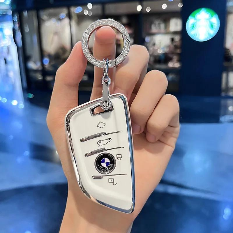Car Sticker Hot 2025 TPU Car Remote Key Case Cover Shell Protector For BMW 1 3 5 7 Series X1 X3 X5 X6 F34 F10 F11 F20 F25 G30 M2